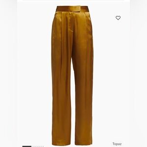 The Sei

Pleated Satin Wide-Leg Trousers